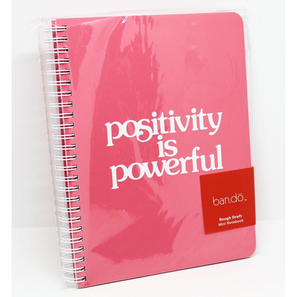 NWT "Positivity is Powerful" Spiral bound notebook